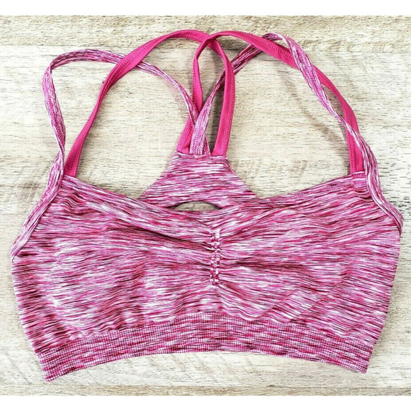 Athleta Other - Athleta Womens Namaste Pink Fuchsia Sports Bra L